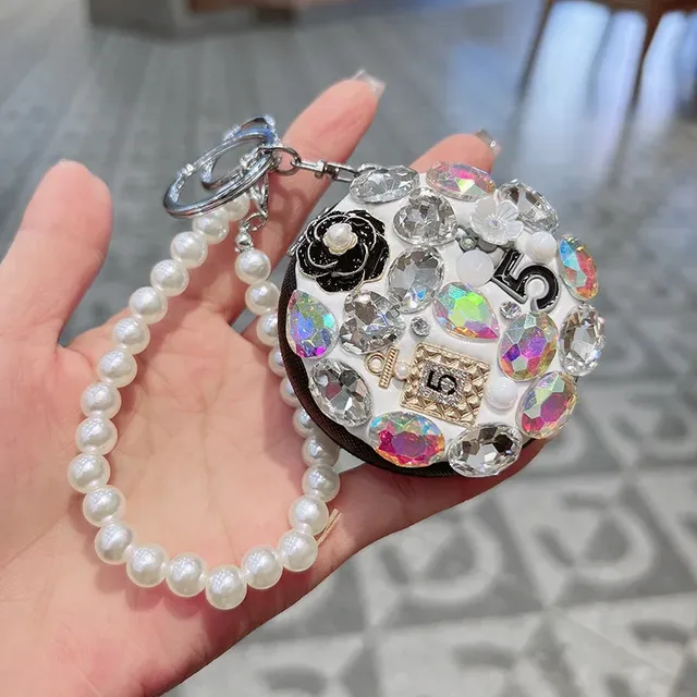 Miroir de maquillage en diamant scintillant – vue 3