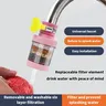 Filtre de robinet d'eau – vue 3