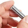 Vis filetée cylindrique cuivre électroplaqué argenté… – vue 5