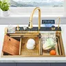 Évier de Cuisine en Acier Inoxydable avec Affichage… – vue 2