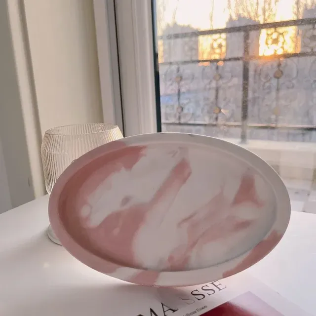 Moule de dessous de verre ovale en Silicone – vue 2