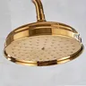 Pommeau douche pluie rond laiton massif brossé antique… – vue 3