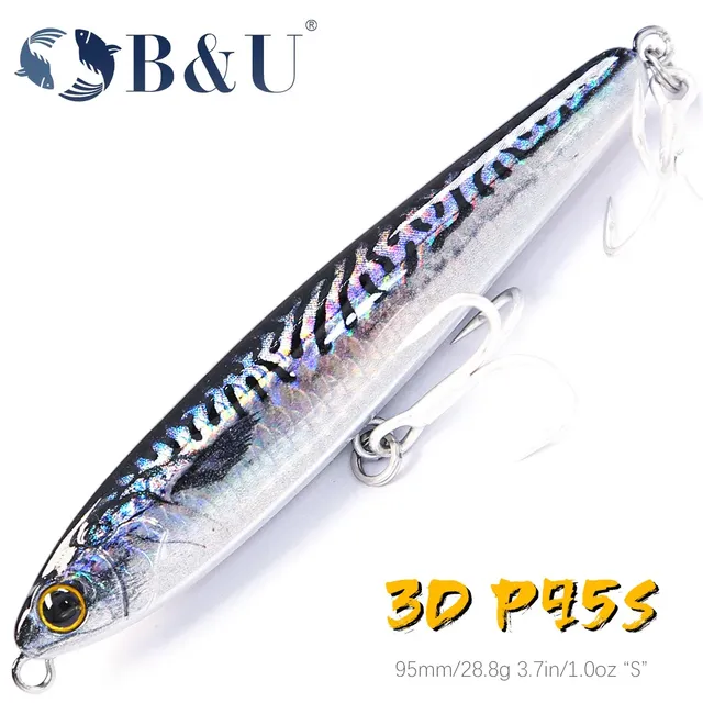 B & U crayon coulant leurre de pêche système de poids…