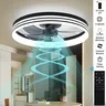 LED intelligente ventilateur de plafond lumière moderne… – vue 6