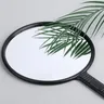 Grand miroir main rond verre haute brillance cadre… – vue 1