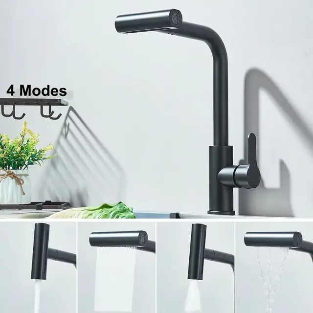 Robinet de cuisine en acier inoxydable – vue 4