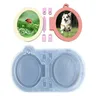Moule en résine de Silicone ovale/cœur – vue 5