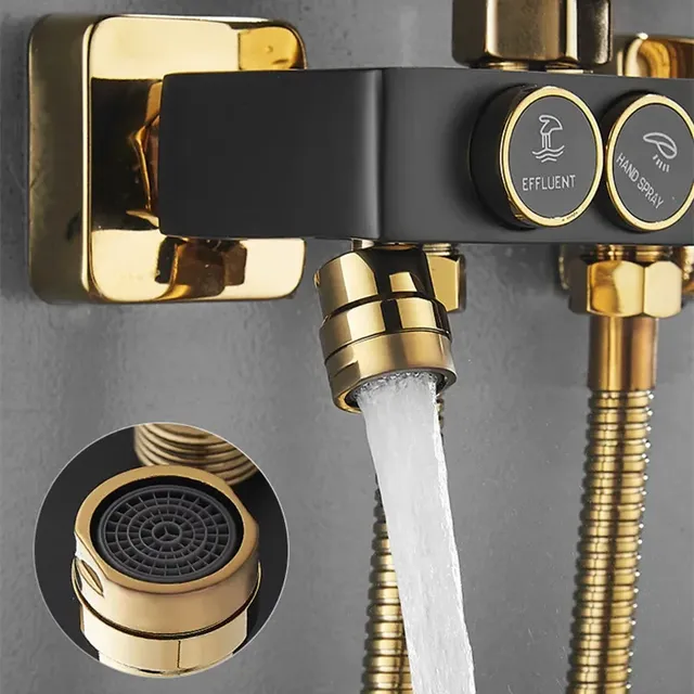 HOShower-Ensemble de pommeau de douche chaud et froid – vue 3
