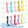 10 crochets muraux à grille – vue 6