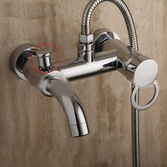 Capuchon robinet douche cuivre chromé miroir poli… – vue 4