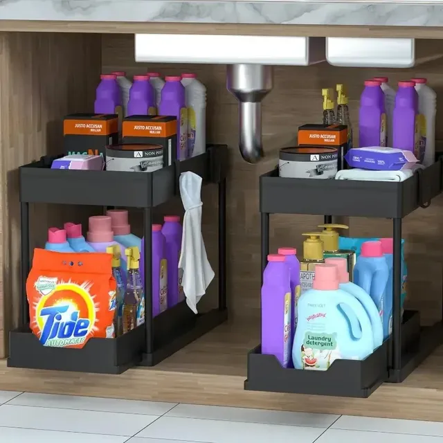 Organisateur de rangement sous évier de cuisine – vue 3
