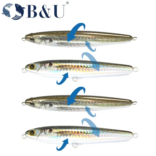 B & U crayon coulant leurre de pêche système de poids… – vue 5