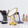 Miroir de maquillage rotatif Vintage ovale rotatif avec… – vue 2