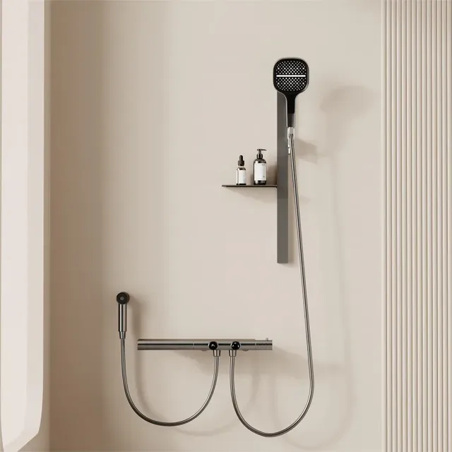 Tuqiu-Ensemble de baignoire-douche en laiton… – vue 3