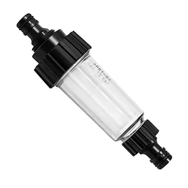 Filtre eau cylindrique transparent plastique cartouche… – vue 2