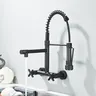 Robinet de cuisine noir – vue 6