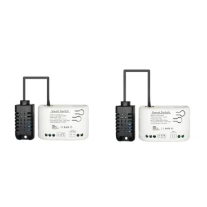 Capteur de température et d’humidité intelligent Wifi, commutateur de moniteur, contrôle par application Ewelink pour maison intelligente Capteur de température et d’humidité intelligent Wifi, commutateur de moniteur, contrôle par application Ewelink pour maison intelligente