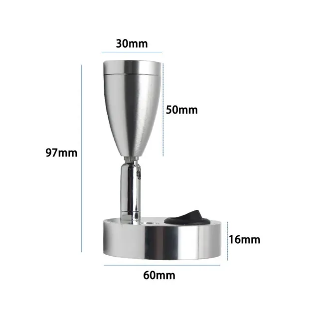 Lampe murale LED intelligente tactile – vue 4