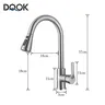 Mitigeur cuisine monobloc bec haut noir mat douchette… – vue 5