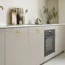 Bouton d'armoire vintage moderne en alliage de zinc brossé – vue 6