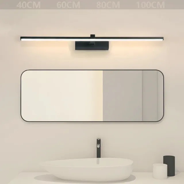 Lampe frontale LED moderne pour miroir – vue 2