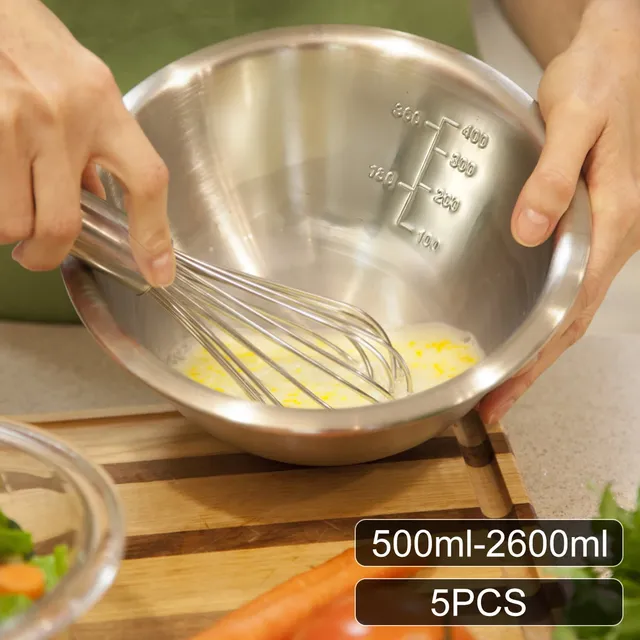 Ensemble de bols à mélanger pour salade – vue 3