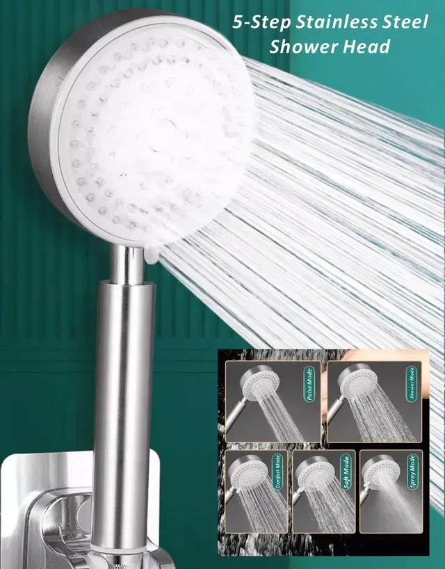 Pommeau de douche en acier inoxydable 304 – vue 2