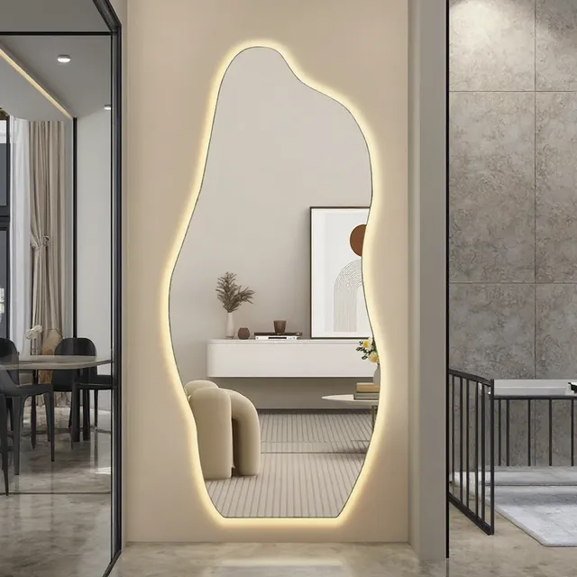 Miroir intelligent avec LED