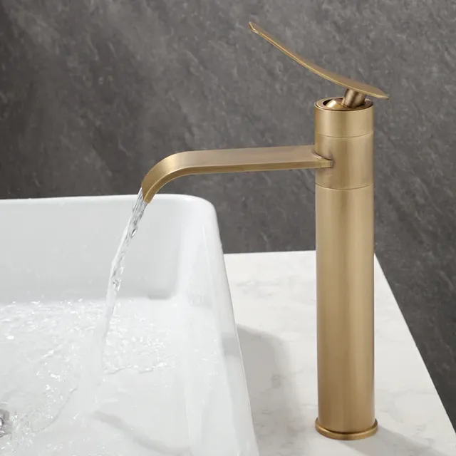 Becola robinet de lavabo cascade lavabo en acier… – vue 4
