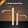 Robinets de salle de bains en acier inoxydable 304 – vue 2