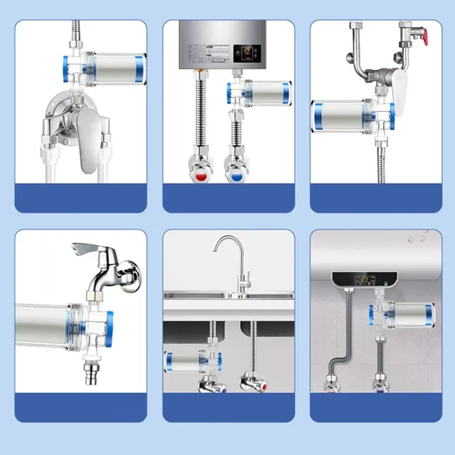 Filtre supporter ficateur d'eau domestique pour cuisine – vue 3