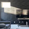 Rénovation murale 3D PVC vague conseil Texture panneau… – vue 4