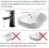 Mitigeur lavabo monocommande chromé design carré… – vue 6