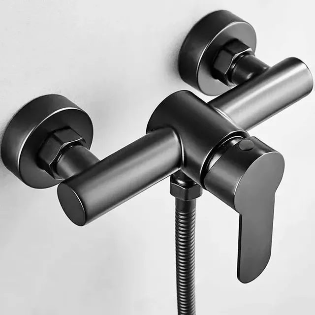 Robinet de douche de salle de bains en acier inoxydable – vue 3