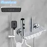 Pommeau de douche à effet pluie avec piano…