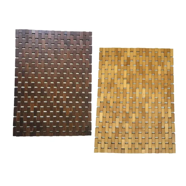 Tapis de bain en bois de bambou – vue 5