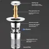 Bouchon de fuite ABS pour lavabo de cuisine – vue 5