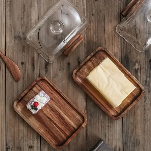 Boîte à beurre en bois – vue 3