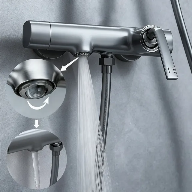 Système de douche thermostatique intelligent et moderne… – vue 3