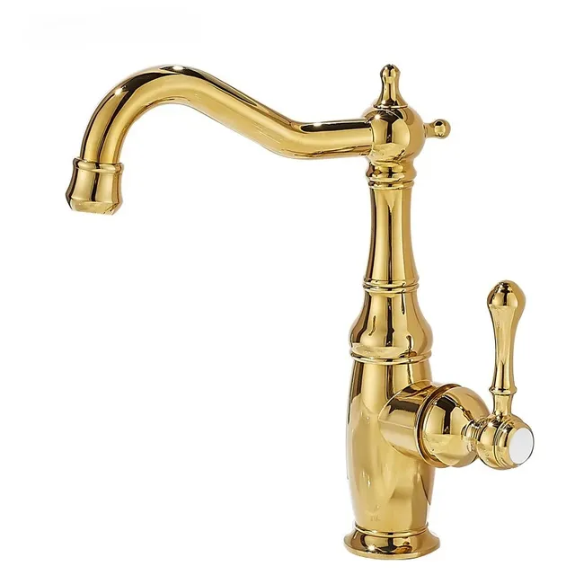 Robinet de lavabo en cuivre Vintage – vue 6