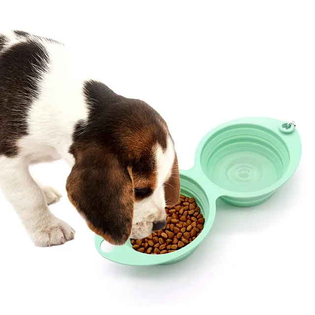 Gamelle pliable en silicone pour chien – vue 2