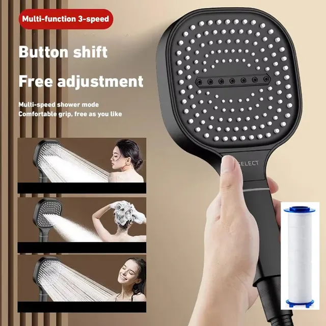 Pommeau de douche à grand panneau de 13cm – vue 4