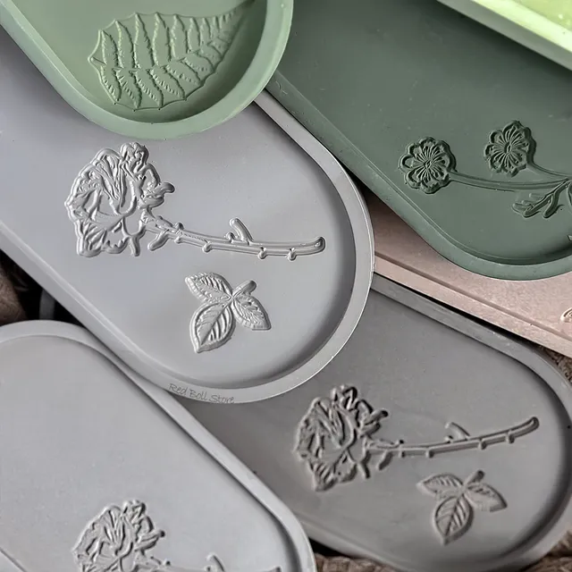Plateau de rangement ovale – vue 2