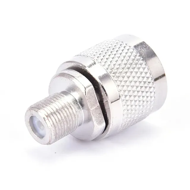 Adaptateur connecteur coaxial fileté mâle femelle broche… – vue 5