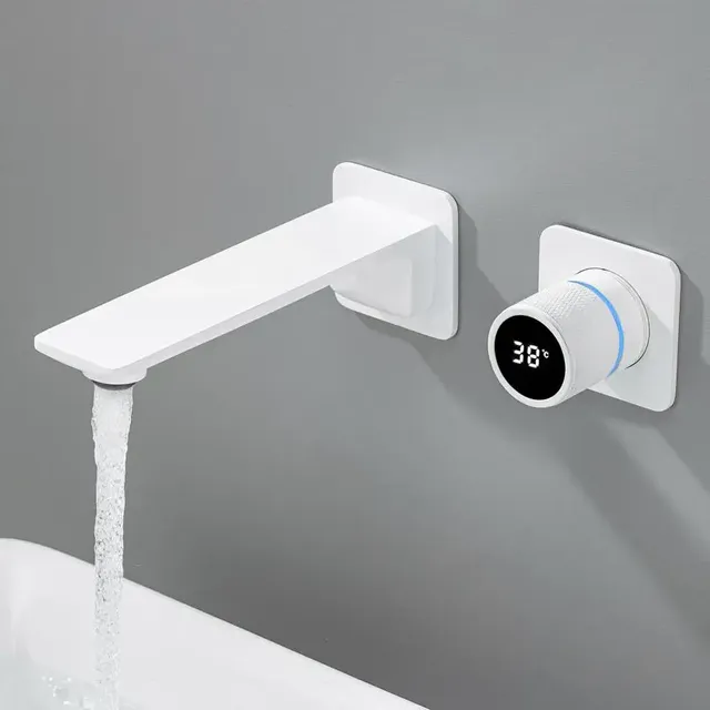 Robinet de lavabo en laiton – vue 4
