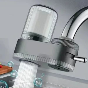 Purificateur d’eau du robinet, filtrage physique pour la maison, cuisine, filtre amovible et lavable, aérateur Purificateur d’eau du robinet, filtrage physique pour la maison, cuisine, filtre amovible et lavable, aérateur