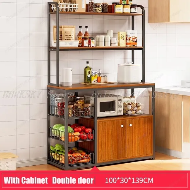 Armoire de rangement de cuisine multicouche T1 – vue 4