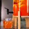 Robinet de bouteille de vin en verre plastique – vue 4