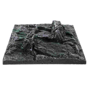 Panneau de fond de boîtier de Reptile pour animaux de compagnie 3D, panneau de décoration d&rsquo;aquarium, réservoir de tortue, mur de paysage de Simulation d&rsquo;étang à poissons