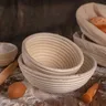 Panier de Fermentation ovale/rond en rotin naturel – vue 5